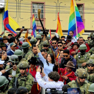Sellado pacto entre Pachakutik y Revolución Ciudadana respalda candidatura de Luisa González