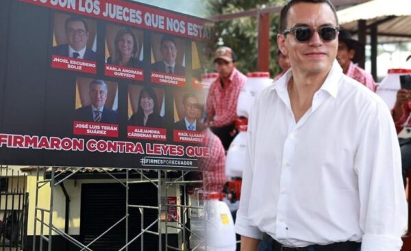 🚨 ¡ALERTA DEMOCRÁTICA! 🚨Daniel Noboa REPITE las POLÉMICAS TÁCTICAS de Correa al ATACAR a jueces de la Corte Constitucional