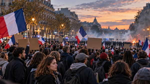 🇫🇷🚨 FRANCIA VIVE UNA DE SUS MAYORES JORNADAS DE DISTURBIOS: MÁS DE 2.400 DETENIDOS